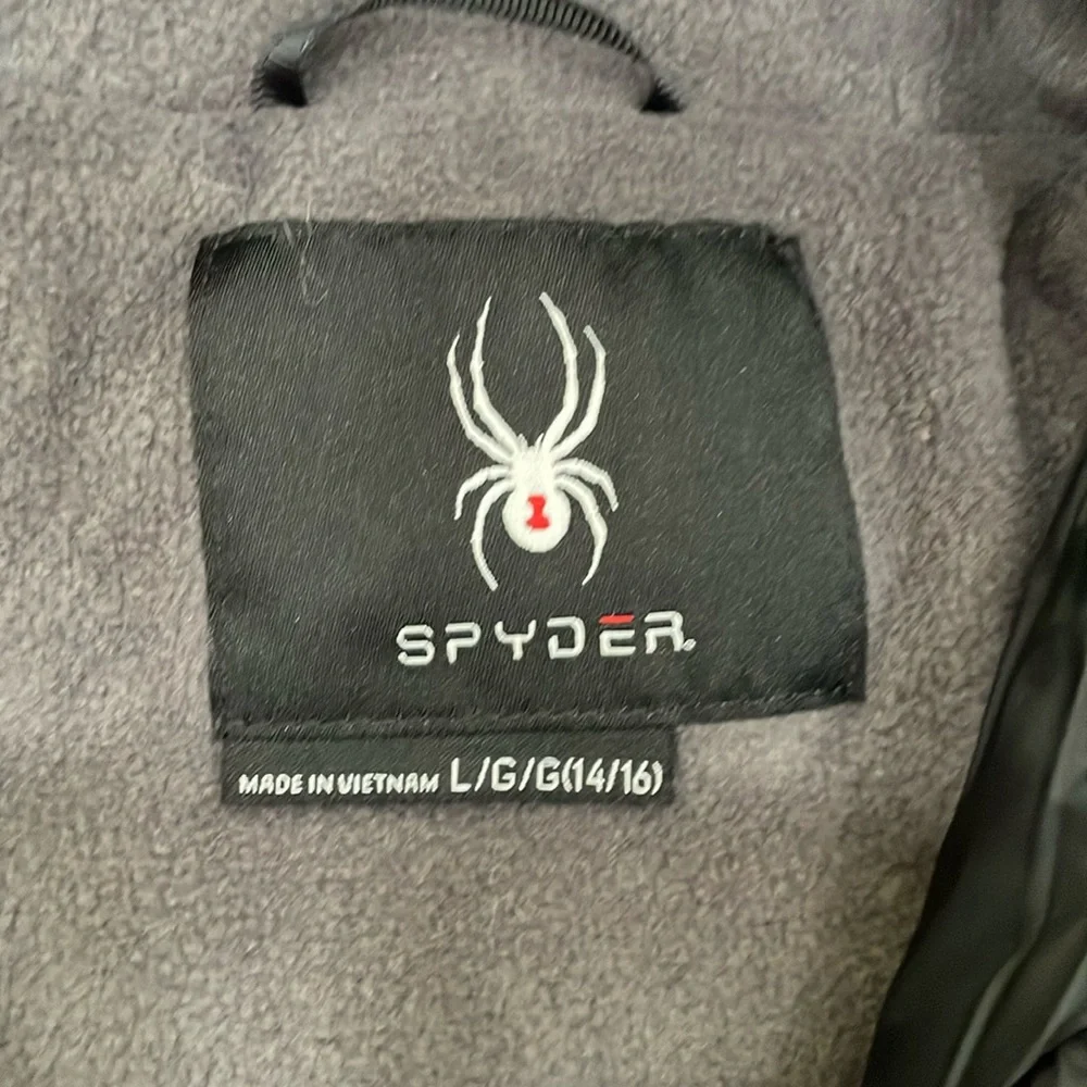Spyder winter coat boy 14–16
